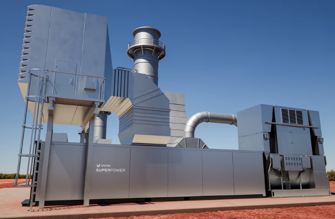 Gas turbine generator unit
